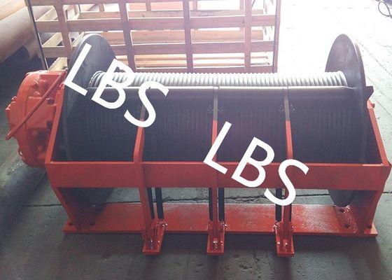 Portable Small Hydraulic Cable Winch With Hydraulic Motor 10KN - 400KN