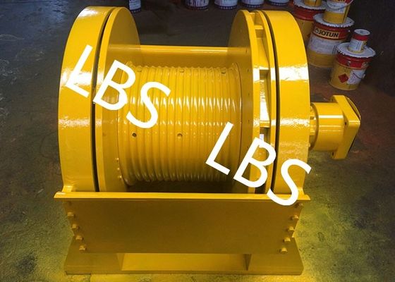 Customized High Power Hydraulic Tugger Winch LBS Grooves