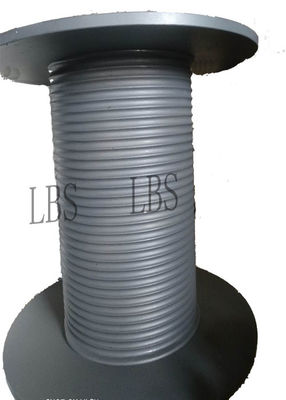 5 Layers Wire Rope Winch Drum Comply With GOST Left Rotation Direction