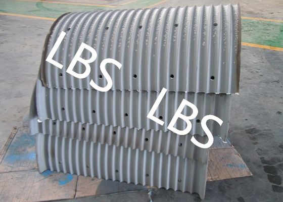 Tamburo principale Lebus della gru offshore della piattaforma che scanala cavo metallico o cavo