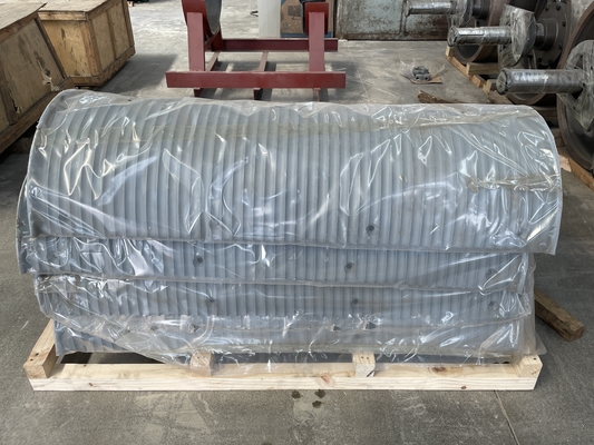 Sistema di Lebus in acciaio al carbonio personalizzato Semi-split Winch Drum Sleeves per apparecchiature di sollevamento