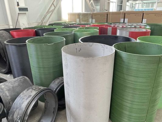 Sleeve di tamburo a scanalatura in nylon LBS per macchine di ingegneria Vinicolo / sollevamento