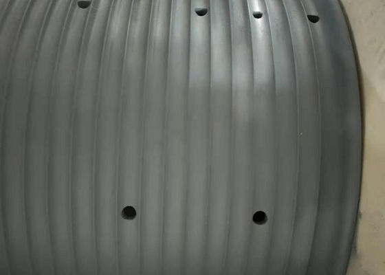 Colore grigio che solleva la manica spaccata della scanalatura del cavo metallico della manica di Lebus del meccanismo