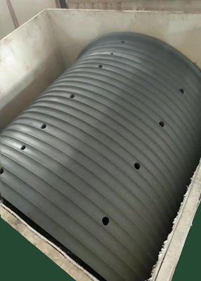 Il tamburo della saldatura/serrata collegamento dell'argano ha scanalato le maniche e le coperture