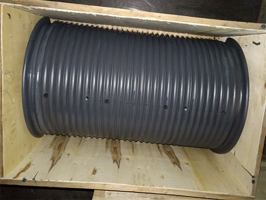 La libbra di sollevamento libbre del meccanismo scanala il cavo metallico della separazione della manica grigio